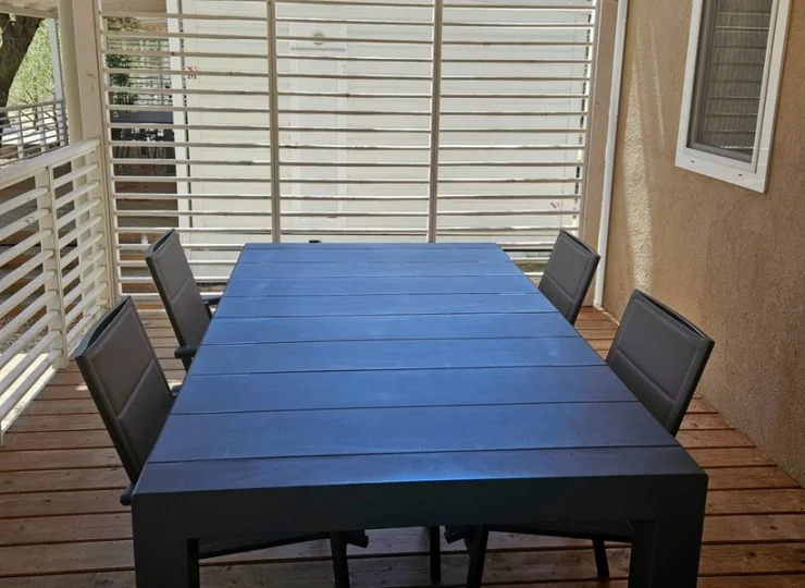 Taras w domku Comfort