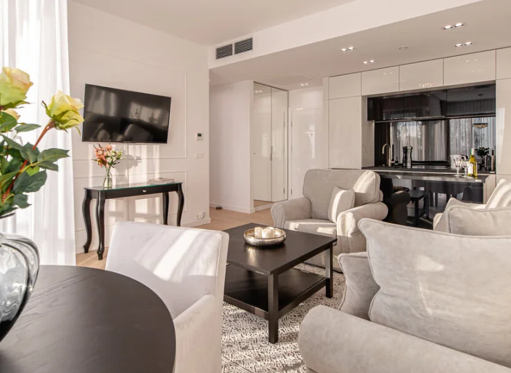 Apartament comfort z osobną sypialnią