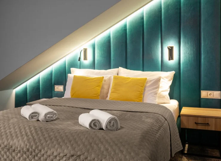 Część sypialniana pokoju superior