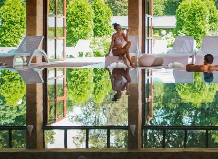 Hotel słynie zwłaszcza z niezwykle rozbudowanej strefy wellness