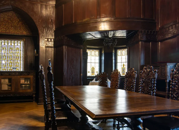 Wyjątkowe pomieszczenie w pałacu - tzw. Sala Gdańska