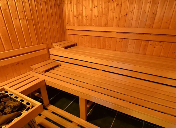 W pensjonacie oprócz jacuzzi jest też sauna