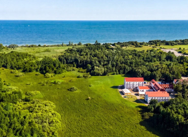 Mona Lisa to hotel w Kołobrzegu, w spokojnej i zielonej dzielnicy