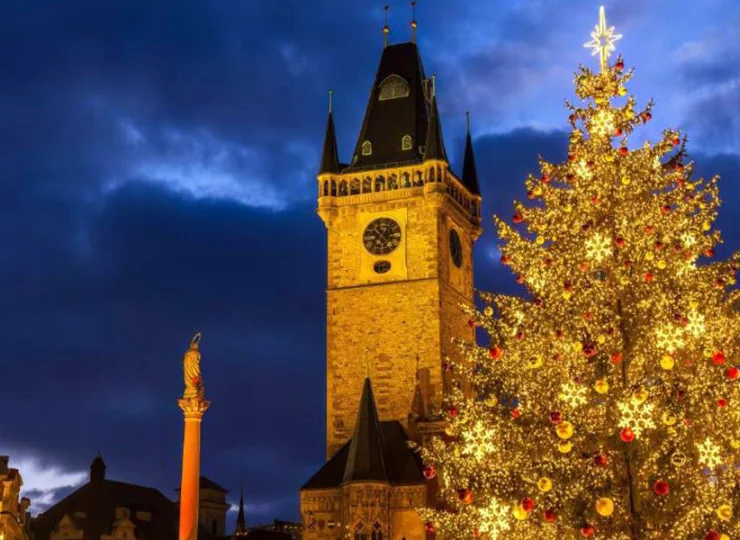 Zimą w Pradze są organizowane wspaniałe jarmarki