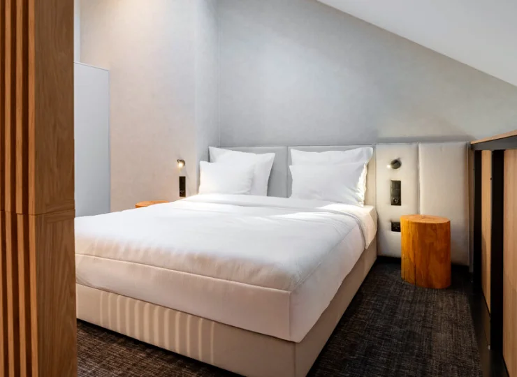 Wygodna sypialnia na antresoli