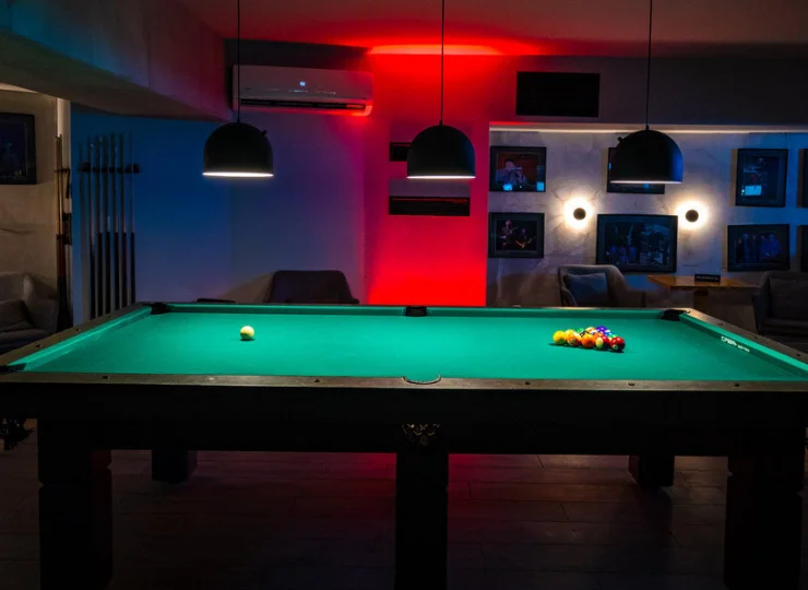 Można tu też zagrać w bilard