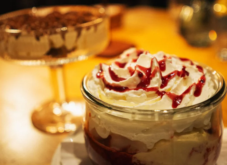 Z karty można zamówić pyszne desery