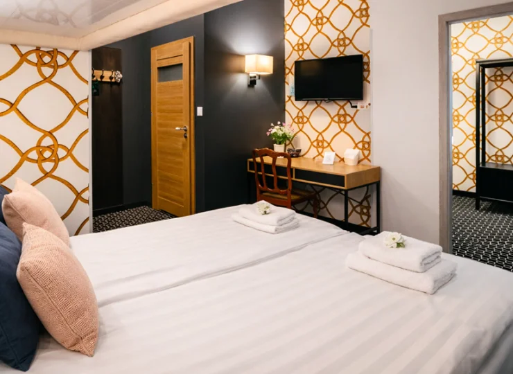 Wnętrza tego hotelu w Szczecinie są nowoczesne i luksusowe