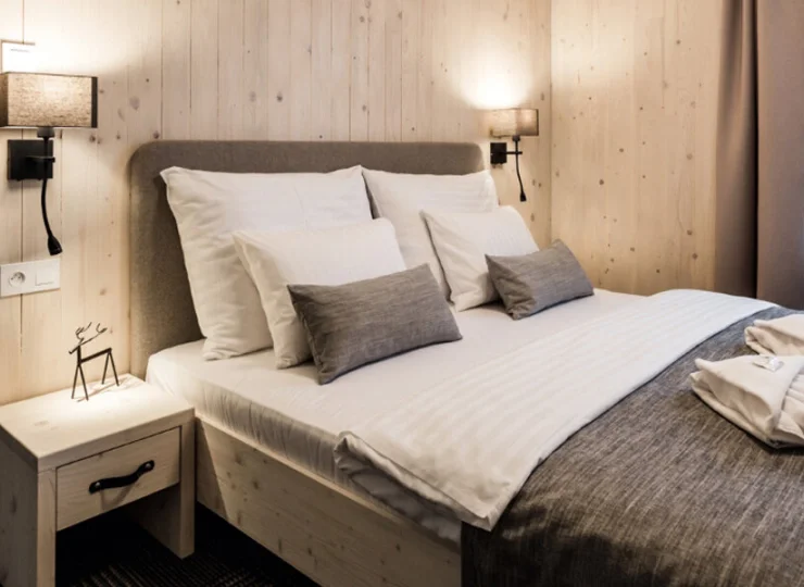 W apartamencie znajduje się odrębna sypialnia