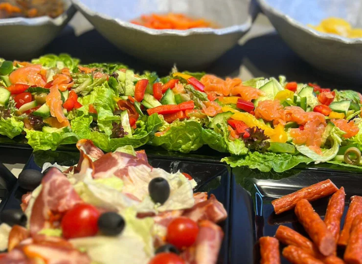 Są tutaj różnorodne potrawy