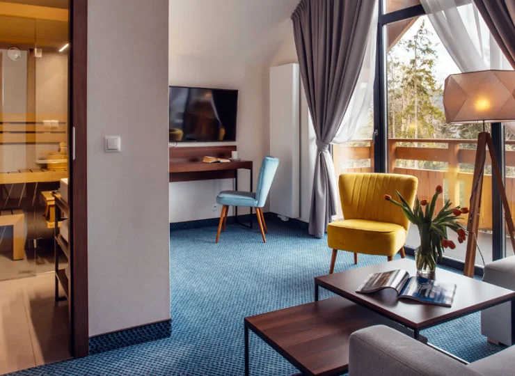 Apartament z prywatną sauną w Szklarskiej Porębie to wygodne miejsce na nocleg