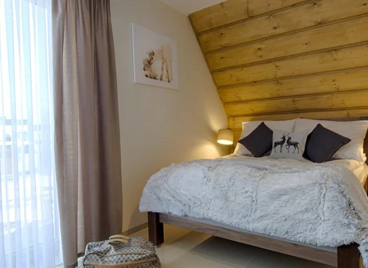 W każdym pokoju 2+1 jest balkon