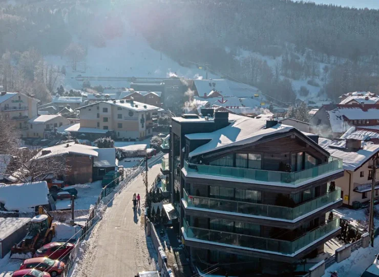 Z Meta Apartments możecie pieszo szybko dojść na stok narciarski