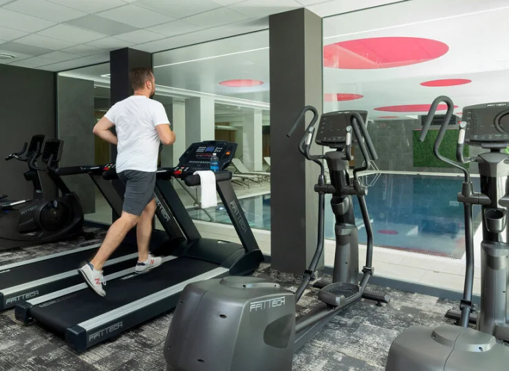 A także siłownia ze sprzętem cardio