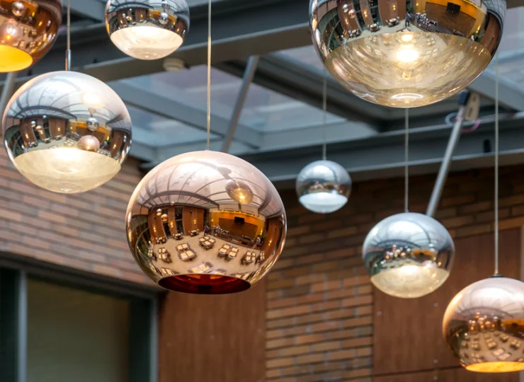 Restauracja posiada ciekawy wystrój