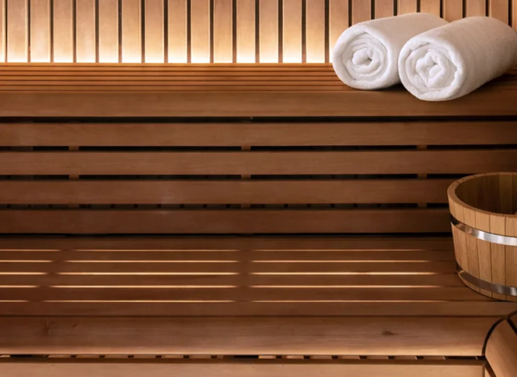 A także klasyczna sauna sucha i lodopad