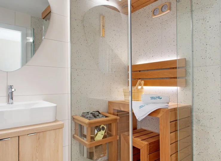 Linea Mare to apartamenty z prywatną sauną w Mrzeżynie