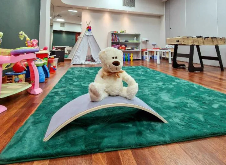 W hotelu mieści się sala zabaw dla dzieci