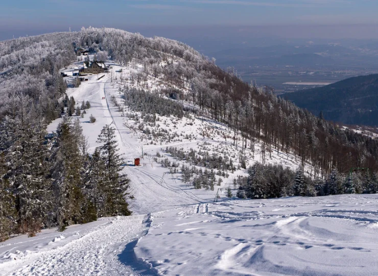 Zimowy widok Szyndzielni