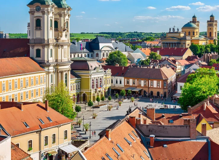 Zabytkowe centrum Egeru