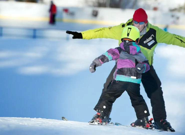 Wyciąg narciarski dla dzieci bezpośrednio na terenie ośrodka gratis