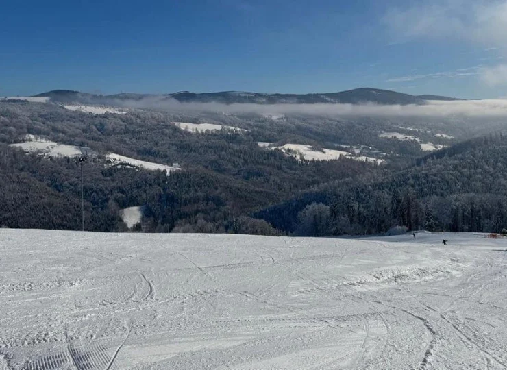 Główna trasa zjazdowa Ski-Doliny