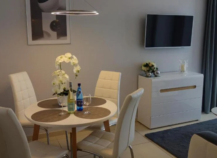 W wyposażeniu: TV, dostęp do internetu i komplet pościeli