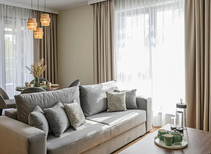 Każdy apartament ma balkon