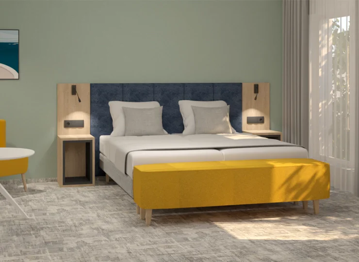 W 2025 roku trwa dalszy remont pokojów hotelowych