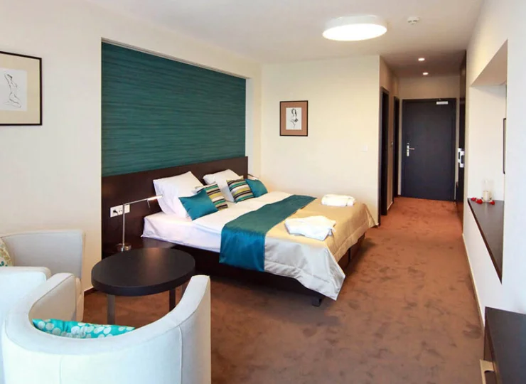 Pokój Lux oferuje możliwość 1 dostawki