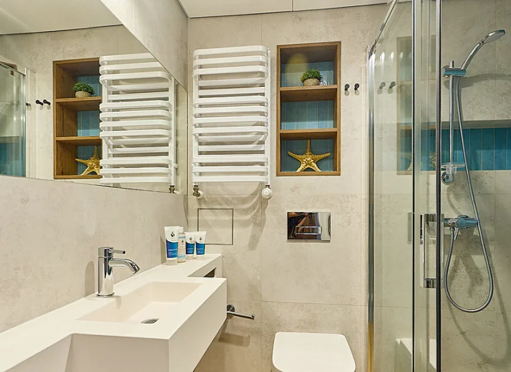 Do dyspozycji gości są szlafroki i ręczniki