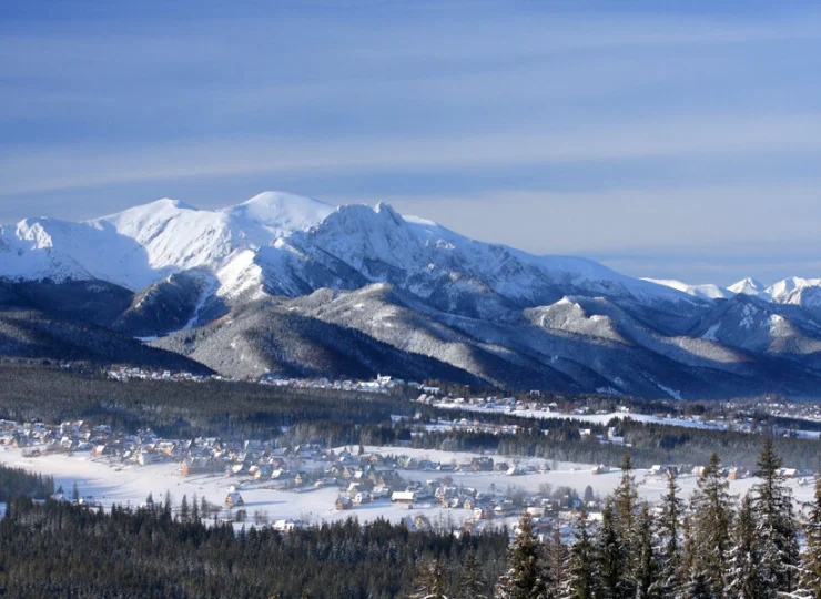 Murzasichle jest zjawiskowo położone pod Tatrami