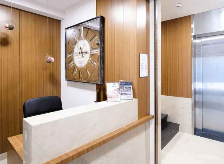 W budynku apartamentów jest winda