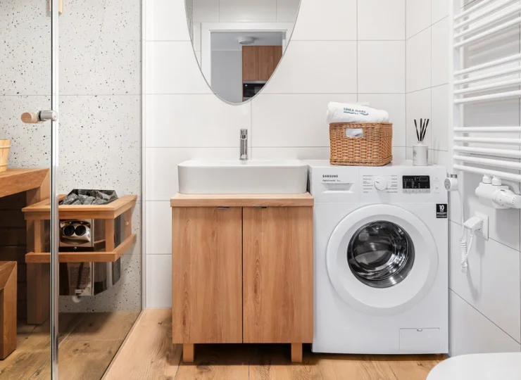 Każdy typ apartamentu można wybrać w opcji z prywatną sauną