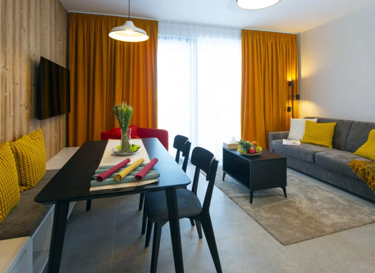 Apartament Relax Horizon 2+2 to wygodne wnętrze