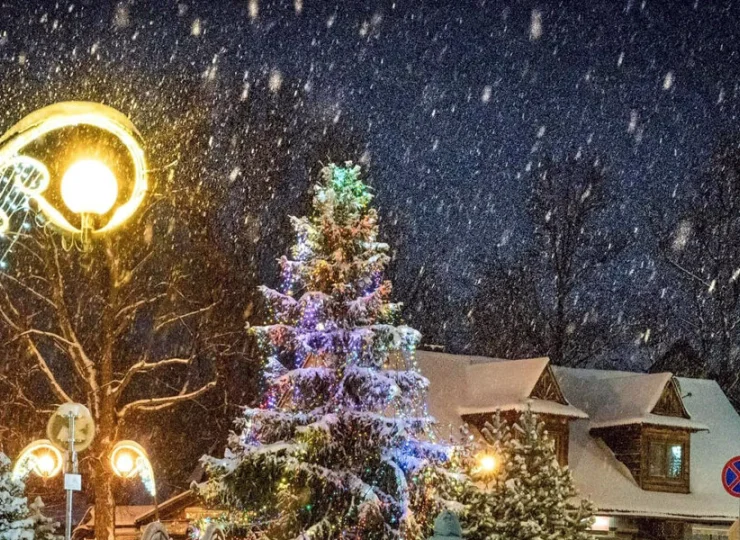 W okresie świąt i Nowego Roku Zakopane wygląda jak z bajki