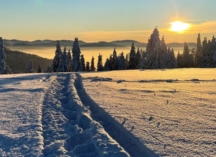 Milówka jest położona pomiędzy pasmami Beskidu Żywieckiego i Śląskiego