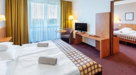 Pokój rodzinny 4+2 z balkonem