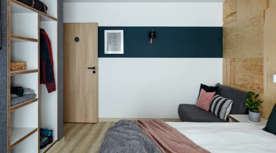 Pokój 3-os. z balkonem