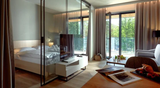 Junior Suite 2+2 widok na las