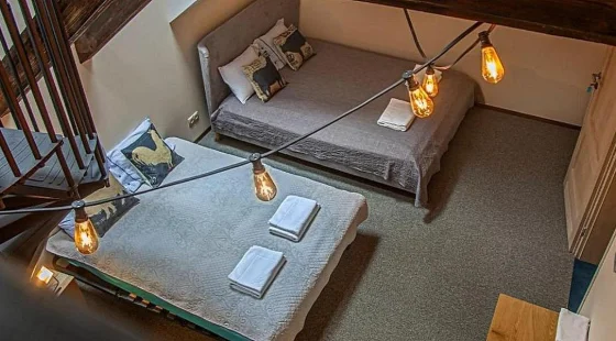 Pokój 6-os. deluxe z antresolą