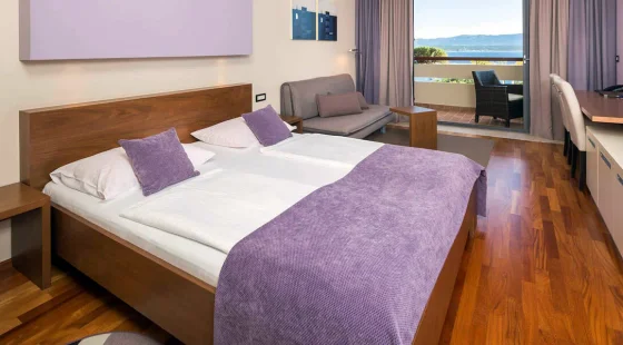 Junior suite 2+2 sea view