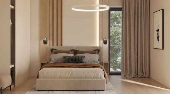 Apartament z 1 sypialnią Lake View