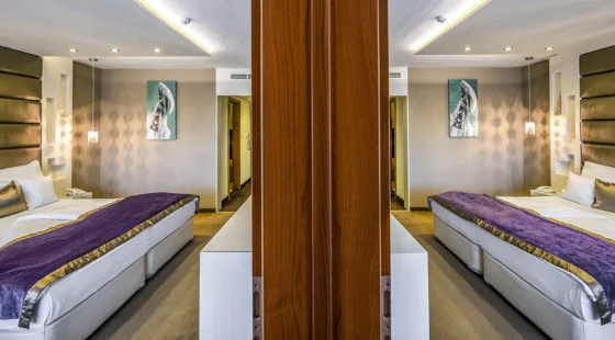 2 połączone pokoje 4+2