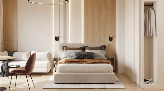 Apartament typu studio 2+1