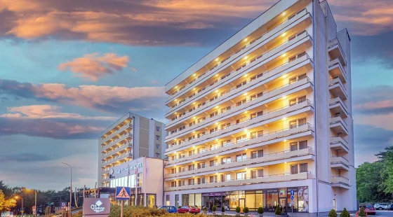 Hotel jest świetnie położony: blisko stąd do atrakcji Międzyzdrojów