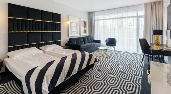 Pokój 2-os. deluxe z dostawką