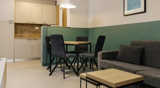 Apartament fam. 2+2 side sea view