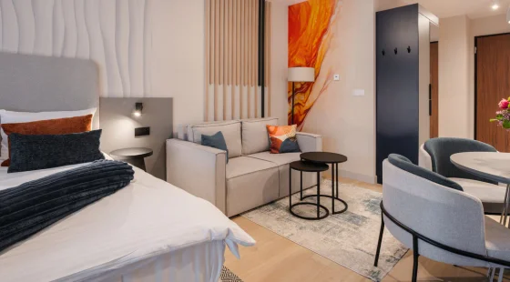 Pokój 2-os. standard z sofą bud. C