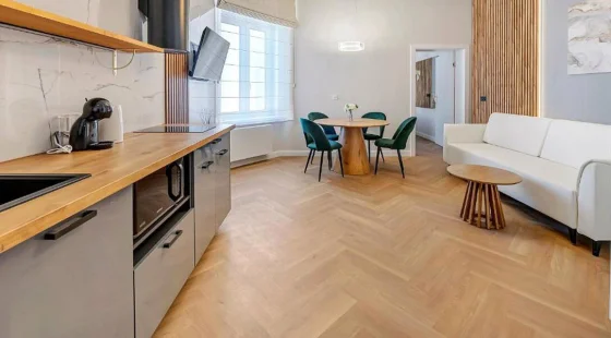 Apartament 2+2 z sauną